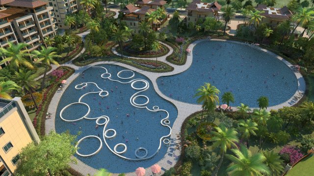 swimming pool Model 3D .c4d .max .obj .3ds .fbx .stl .blend 