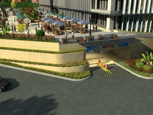 commercial street 3D Model