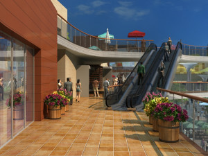 the mall 3Dモデル