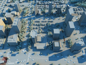 city building 3D Модель