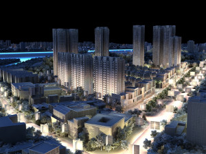 city building Model 3D