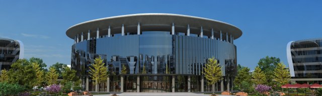 city building 3D Модель .c4d .max .obj .3ds .fbx .stl .blend