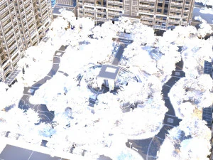 apartment view 3D Model