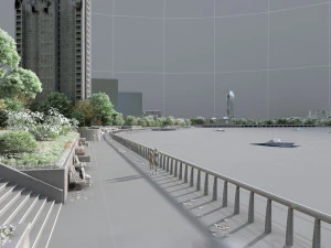 lakeside 3D Model