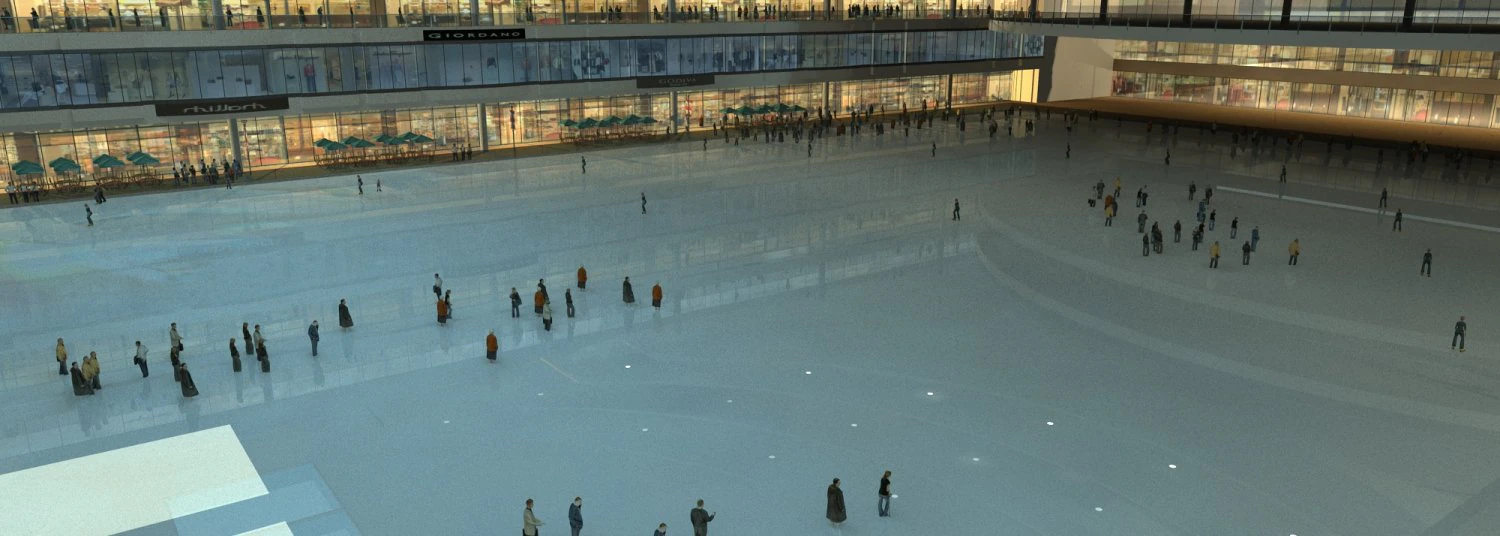 ice rink 3D Model .c4d .max .obj .3ds .fbx .stl .blend 