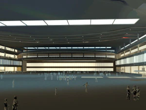 ice rink 3D Model