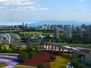 tr&aacute;fico de la ciudad Modelo 3D