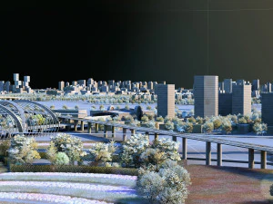 city traffic 3D Model