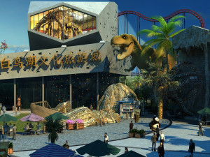 amusement park 3Dモデル