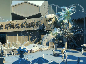 amusement park 3D Model
