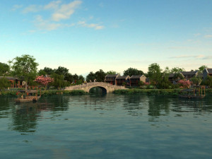 ancient town Modello 3D
