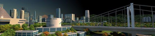 city building 3D Model .c4d .max .obj .3ds .fbx .stl .blend 