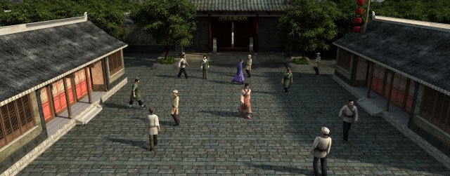 ancient building 3D Model .c4d .max .obj .3ds .fbx .stl .blend 
