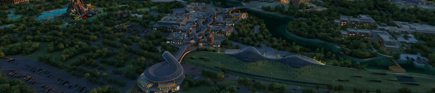 amusement park 3D Model .c4d .max .obj .3ds .fbx .stl .blend 