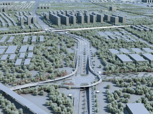 train station 3D Model
