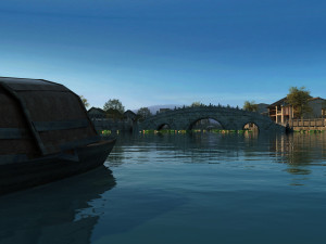 ancient town Model 3D