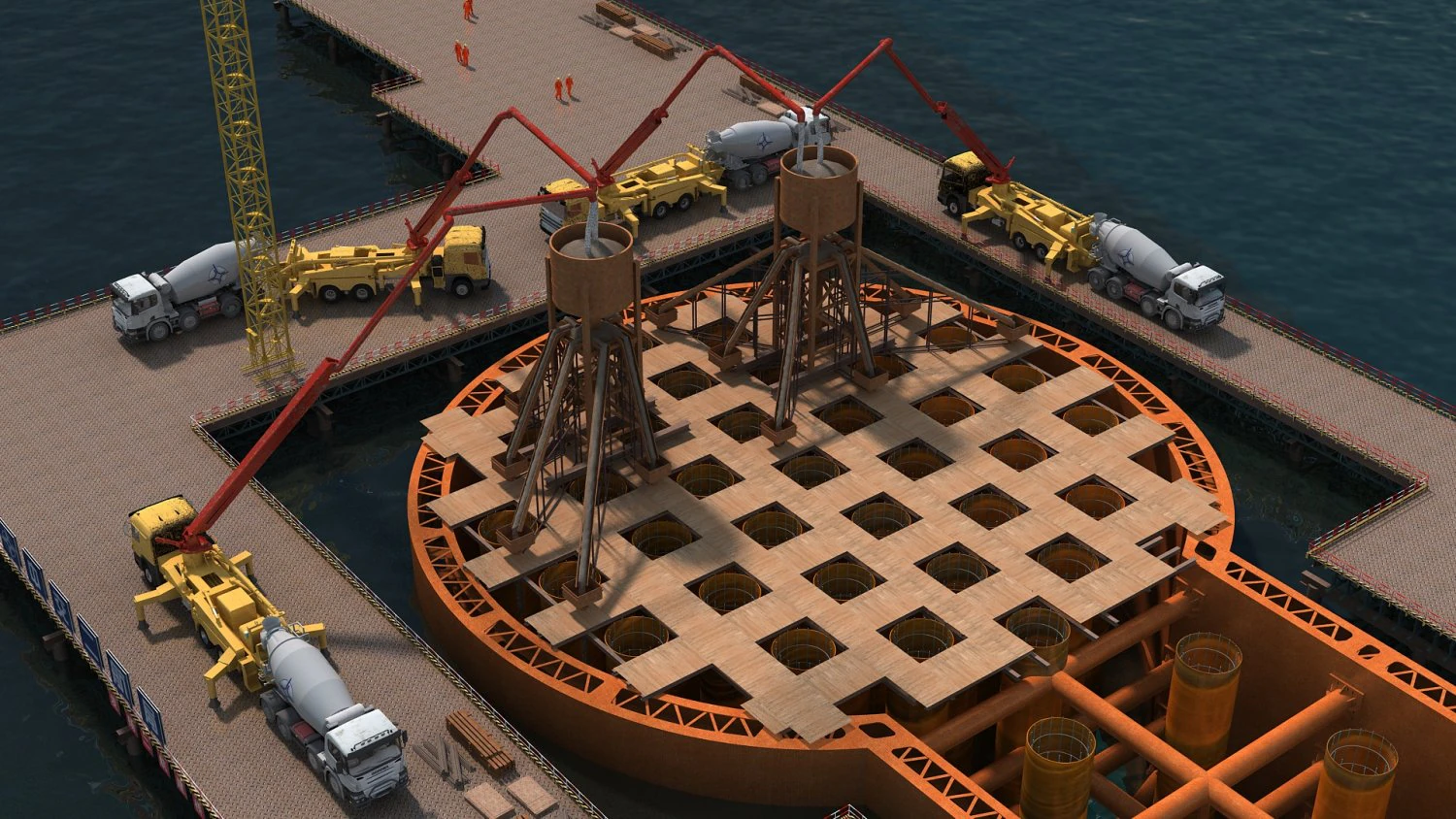 build the bridge 3D Model .c4d .max .obj .3ds .fbx .stl .blend 