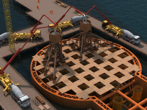 build the bridge Modelo 3D
