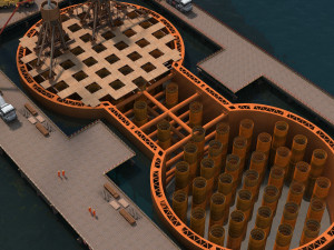 build the bridge 3D 模型