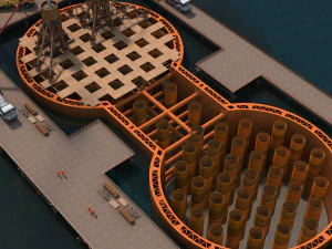 build the bridge 3D Model