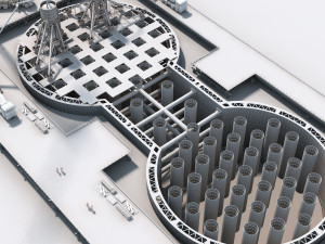 build the bridge 3D 模型