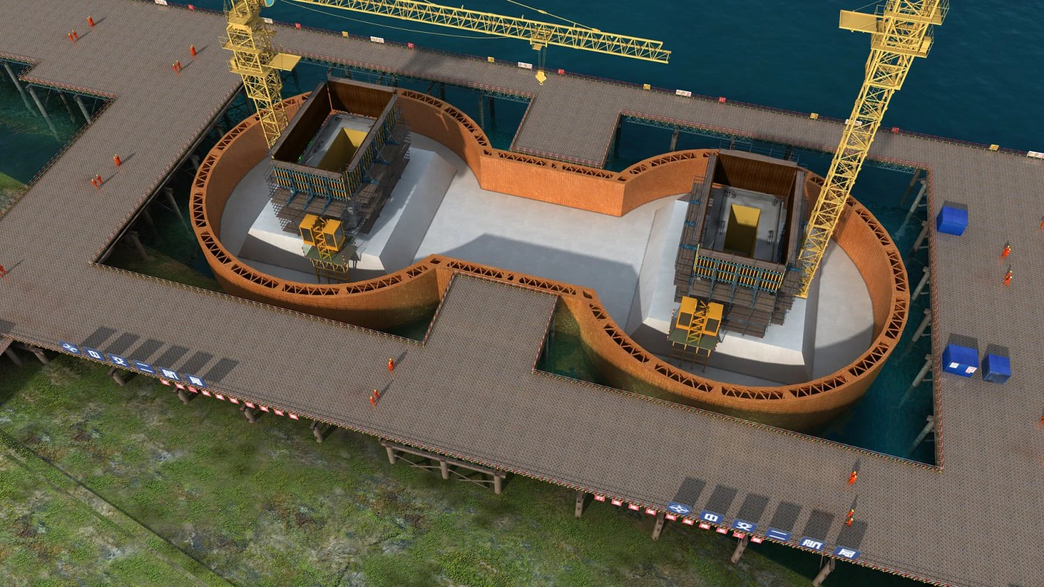 build the bridge 3D Model .c4d .max .obj .3ds .fbx .stl .blend 