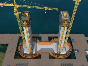 build the bridge 3D Model