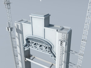 build the bridge 3D Model