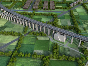 build the bridge 3D Model