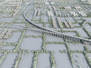 build the bridge Model 3D