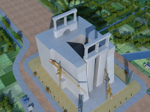 build the bridge 3D Model