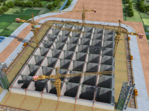 build the bridge Model 3D