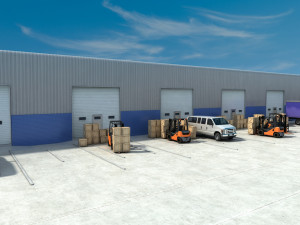 warehouse Modelo 3D