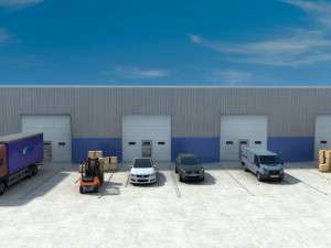 warehouse Modello 3D