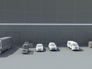warehouse Modello 3D