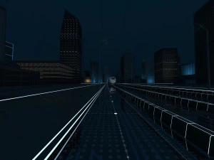 high-speed rail 3D Model