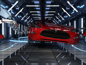 car factory Modelo 3D