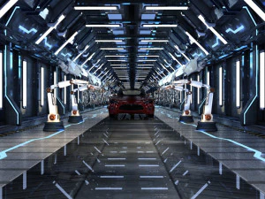 car factory 3D Model
