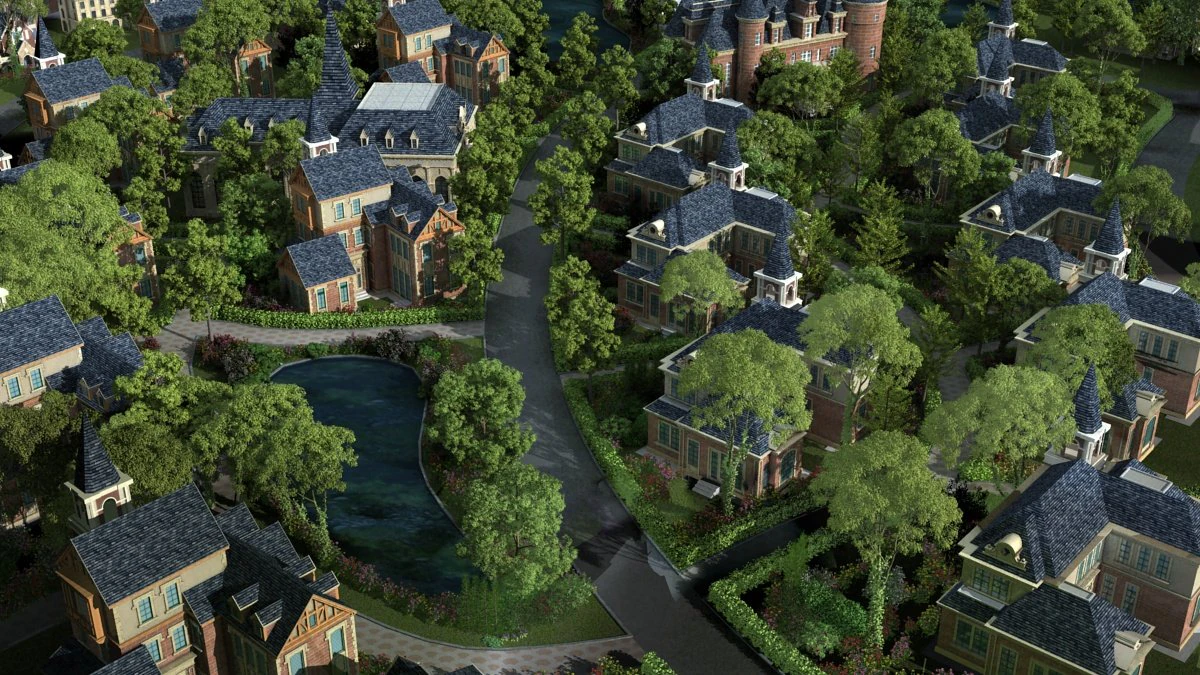 castle 3D Model .c4d .max .obj .3ds .fbx .stl .blend