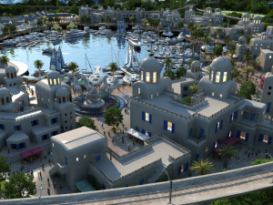 harbour of santoria 3D Модель