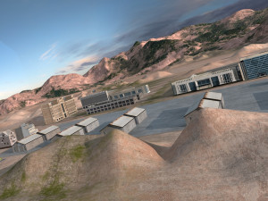 military base 3D Model