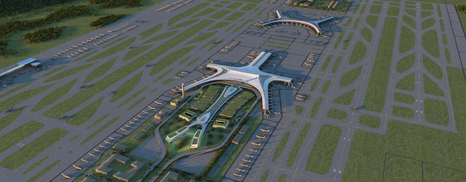 airport 3D Model .c4d .max .obj .3ds .fbx .stl .blend 