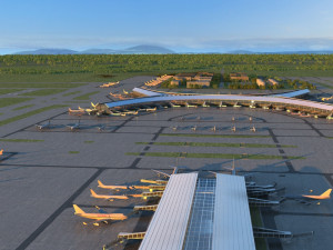 airport Model 3D