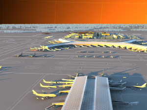 airport Model 3D