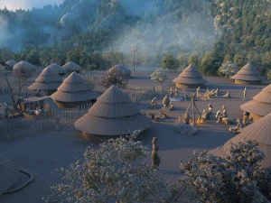 primitive tribe 3D Model