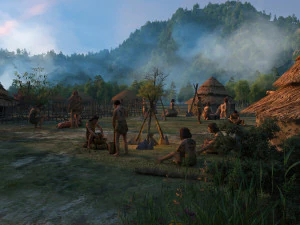 trib&ugrave; primitiva Modello 3D