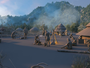 primitive tribe 3D 模型