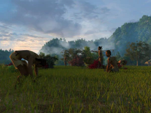 tribo primitiva Modelo 3D