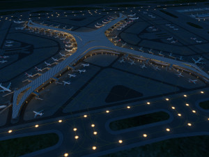 airport Modelo 3D