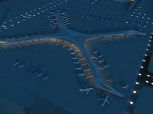 аеропорт 3D Модель